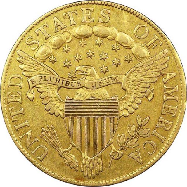 Монета Орел, 10 доларів 1801, США, Капа Свободи