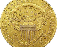 Монета Орел, 10 доларів 1801, США, Капа Свободи
