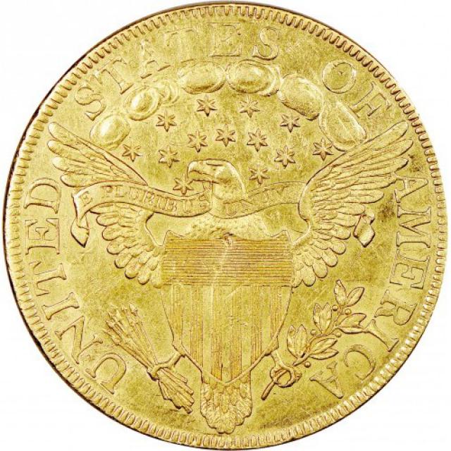 Монета Орел, 10 доларів 1800, США, Капа Свободи