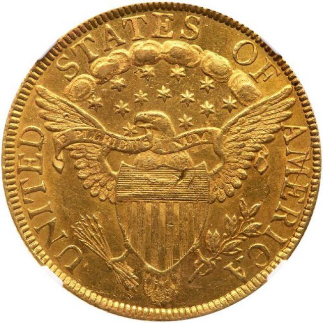 Монета Орел, 10 доларів 1799, США, Капа Свободи