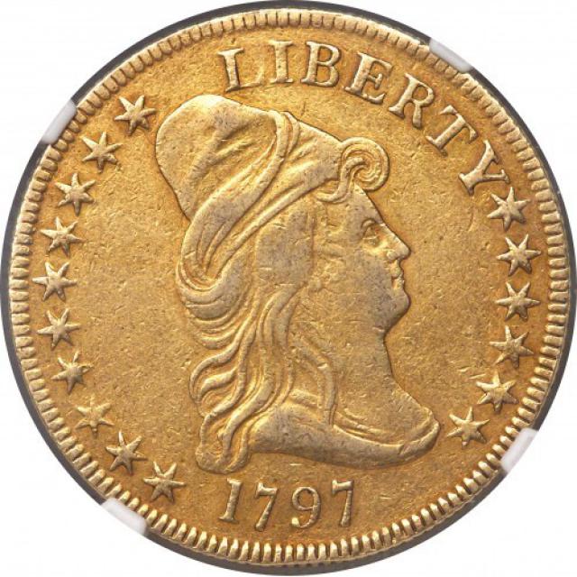 Монета Орел, 10 доларів 1797, США, Капа Свободи