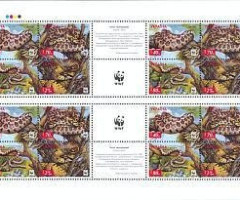 Марки Леопардовий сан (Elaphe situla), Україна 2002