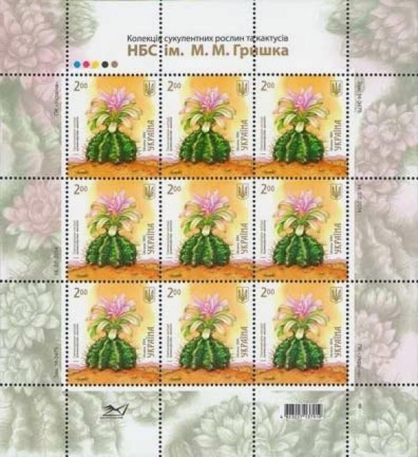 Марки Гімнокаліціум анісіці, Україна 2014