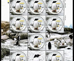 Марки 200 років з дня відкриття Антарктиди, Україна 2020