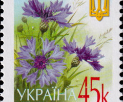 Марка Cornflowers, Україна 2005
