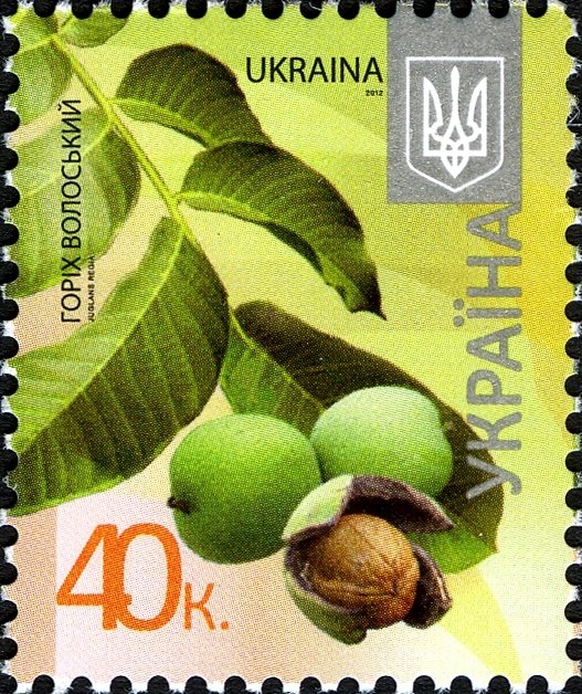 Марка Walnut (Juglans regia), Україна 2012