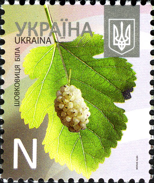Марка White Mulberry (Morus Alba), Україна 2013