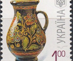 Марка Crock (Decorated pot with Handle), Україна 2011